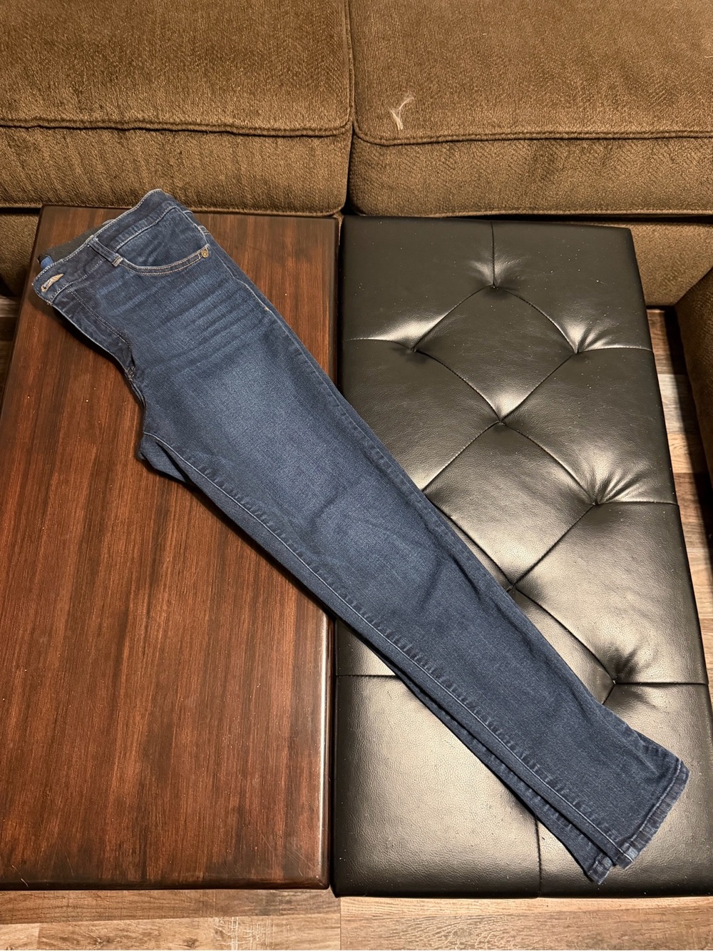Democracy Women's Skinny Jeans in Dark Blue
